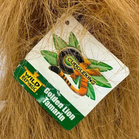 Wild Republic Cuddlekins Plush Golden Lion Tamarin Monkey 12 inch Soft Toy - Picture 6 of 8